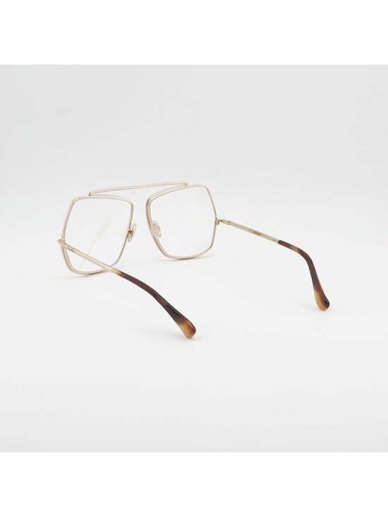 Max Mara MM5118-B 032 Eyeglasses Gold 58mm Square Frame main image 11